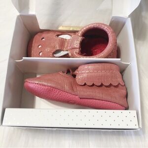 NWB Freshly Picked Grapefruit Blossom Mary Jane Moccasin